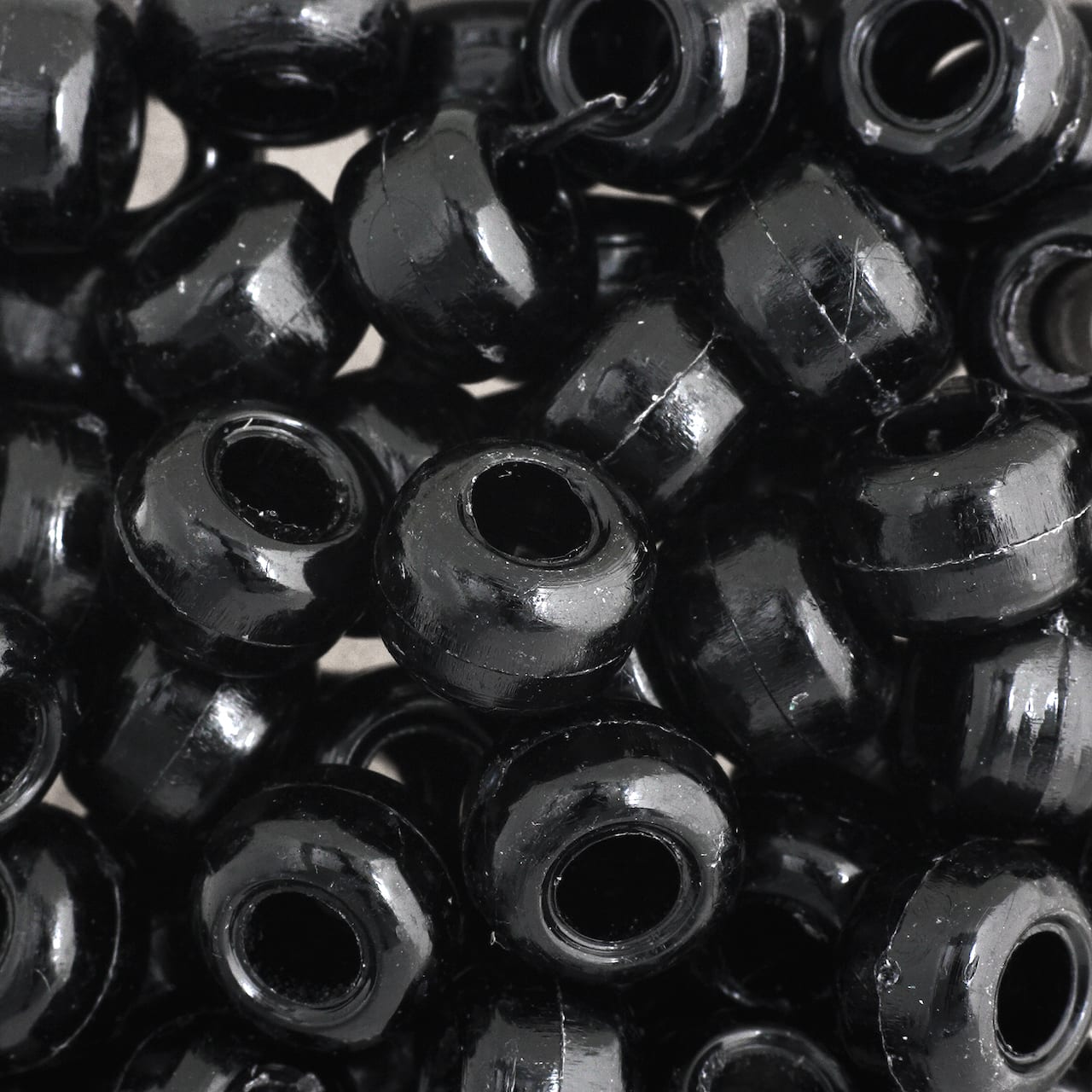 John Bead 9mm Opaque Plastic Pony Beads, 1,000ct.